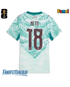 Portugalia Pedro Neto #18 Echipament de Fotbal Replică Mondial 2026 Femei Deplasare